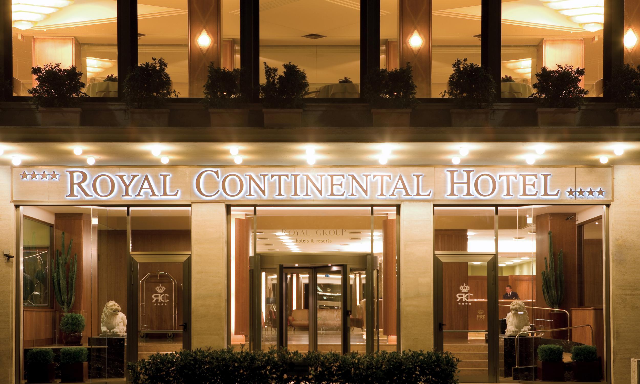Hotel Royal Continental Nápoles Exterior foto